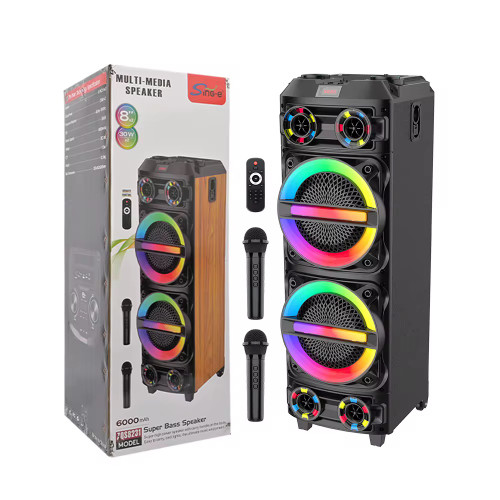 اسپیکر پارتی باکس بده چوبی zqs-8231