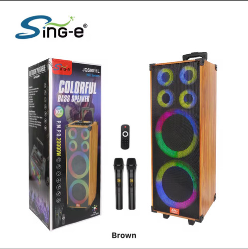 اسپیکر بلوتوثی ایستاده ZQS-9011L مناسب مهمانی و فضای باز